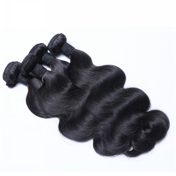 100 percent human hair material and virgin hair beautiful body wave  YL081